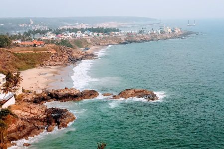 Hilly back water & Beaches